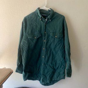 Claybrooke Vintage Green Flannel